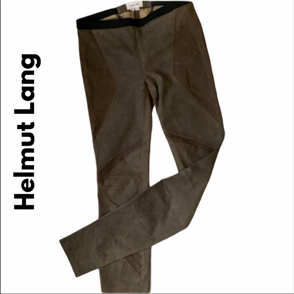 Helmut Lang 💯 lamb leather leggings